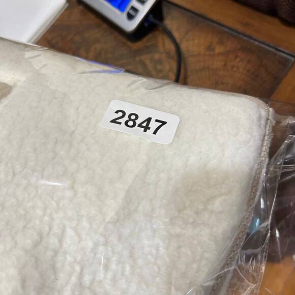 Marmot Vest Womens L Cream Wiley Polartec Sherpa Fleece Thermal Pro Zip Up NEW - Picture 14 of 14